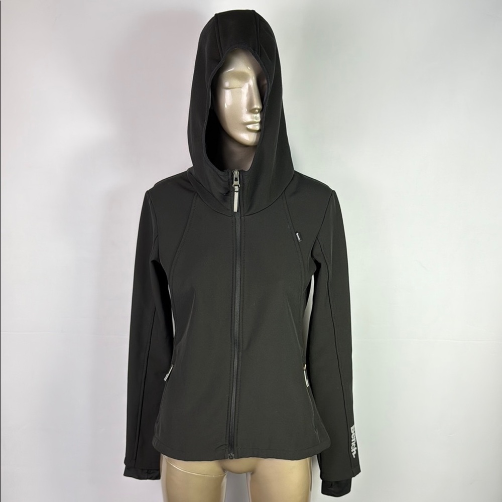Bench Active Athletic Black Jacket With Hood And … - image 1